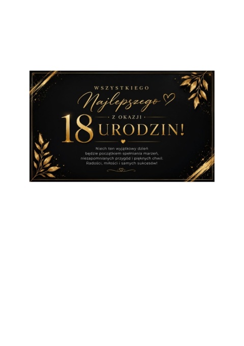Flower Box na 18 Urodziny M – personalizowany prezent z kwiatami w eleganckim pudełku