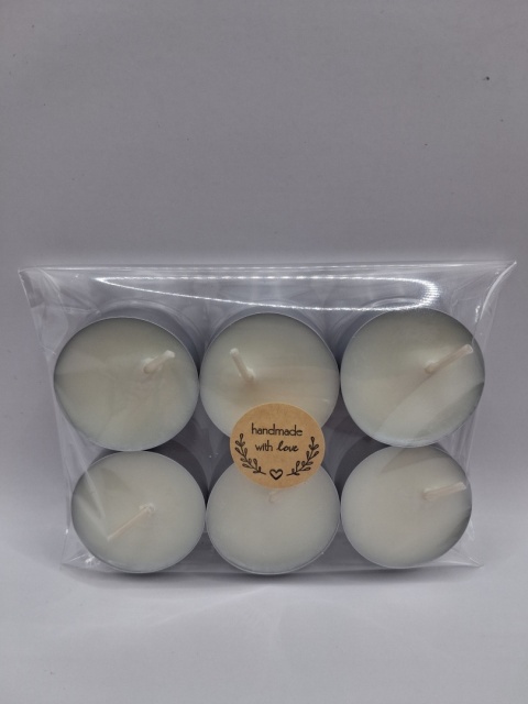 Tealighty Sojowe 100% – Zestaw 6 szt.