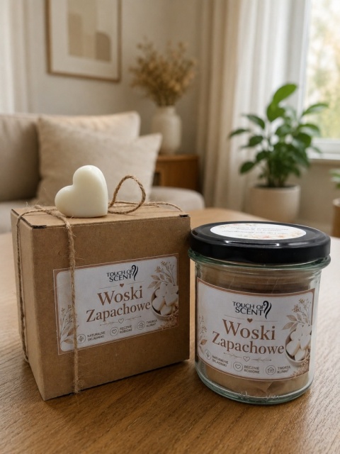 Woski Zapachowe Sojowe w Słoiku 130 g – Kolekcja Rytuałów | Ręcznie Robione | Idealne na Prezent
