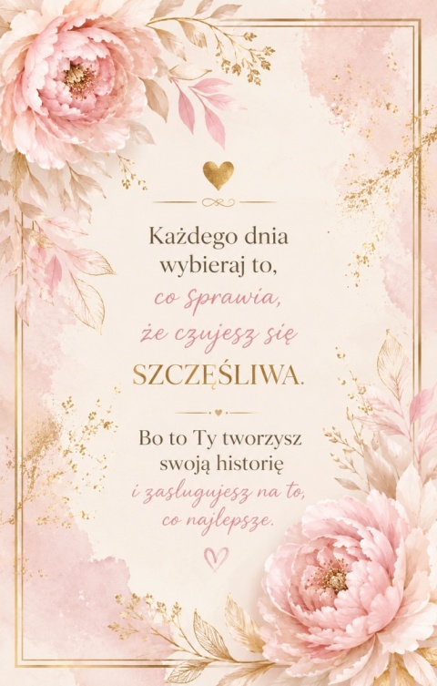Flower Box „Ukryte w Kwiatach” – różowe piwonie | Elegancki prezent z ukrytą wiadomością