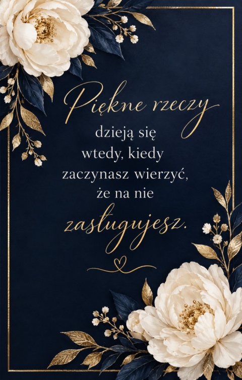 Luksusowy Flower Box Granatowy z Białymi Różami z Bazy Glicerynowej i Perłami | Elegancki Prezent Handmade